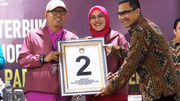 Pilkada Tangsel 2024: Benyamin-Pilar No 1 dan Ruhamaben-Shinta No 2