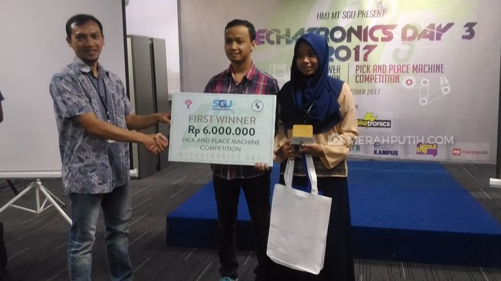 UGM dan SMAK 5 Penabur Sabet Juara Pertama Mechatronic Day 3