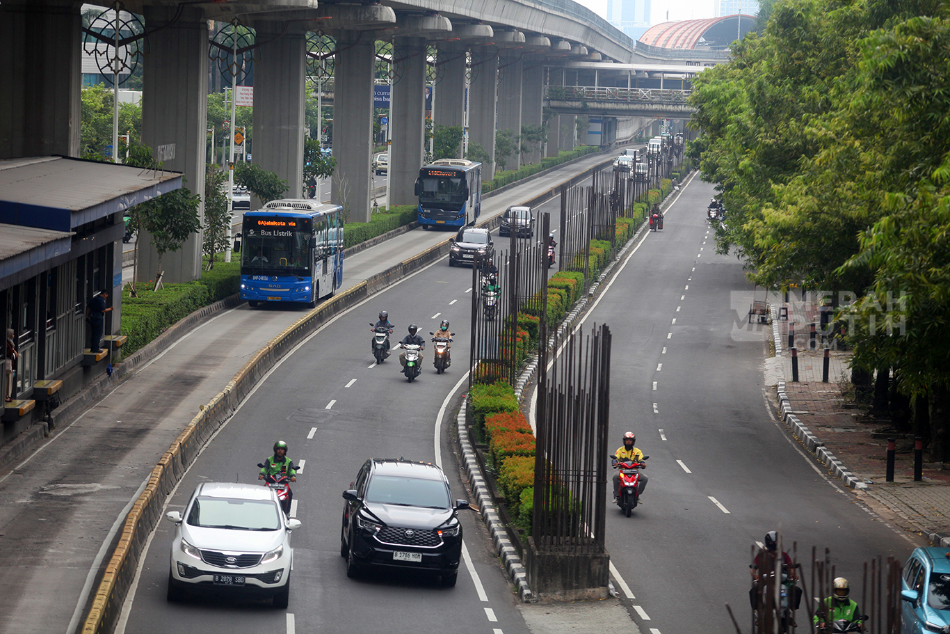 Rencana Pembongkaran 90 Tiang Monorel Mangkrak pada Januari 2026