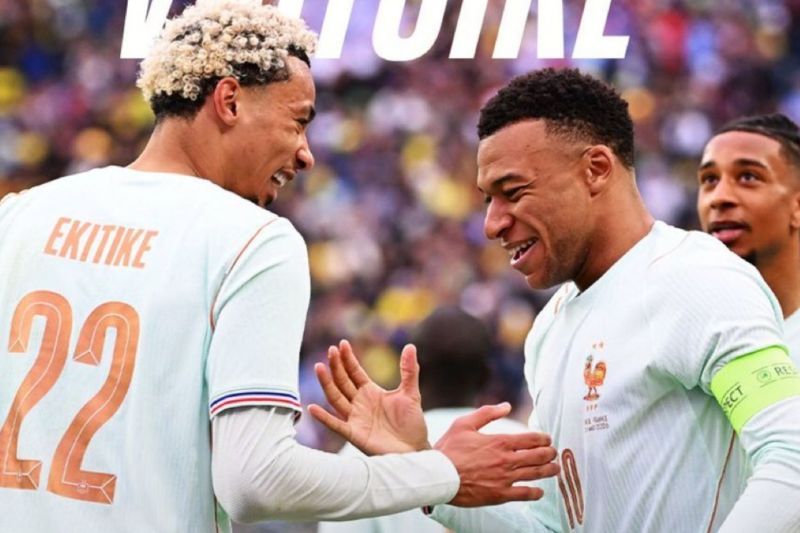 Kylian Mbappé Jadi Pembeda, Prancis Menang Tipis 2-1 Lawan Brasil dengan 10 Pemain