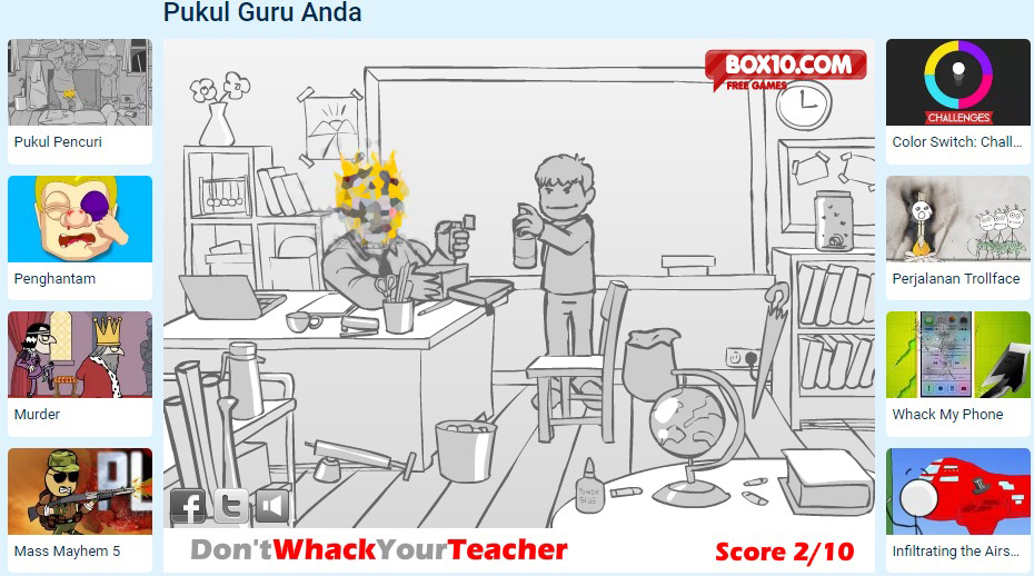 KPAI Koordinasi Dengan Kominfo Soal Game 'Murid Pukul Guru'