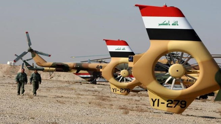 Serangan Udara Militer Irak Gempur Kelompok ISIS di Wilayah Suriah 