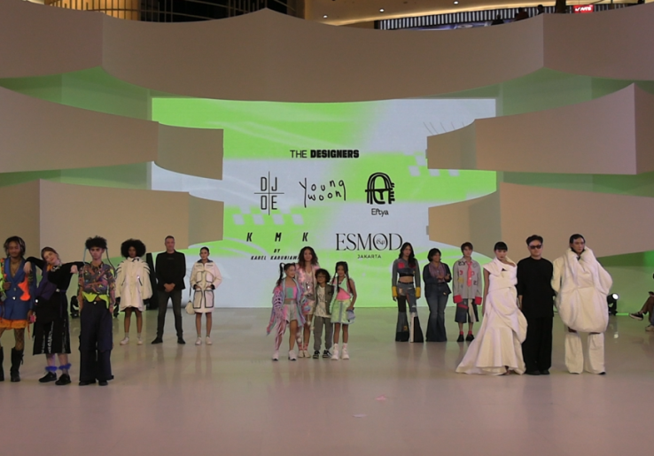ESMOD Jakarta Hadirkan Koleksi Urban di 'Senayan City Fashion Nation 2024'