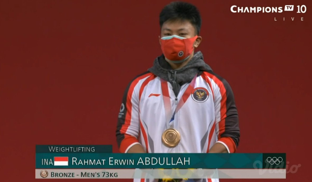 Rahmat Erwin Persembahkan Medali Perunggu untuk Indonesia