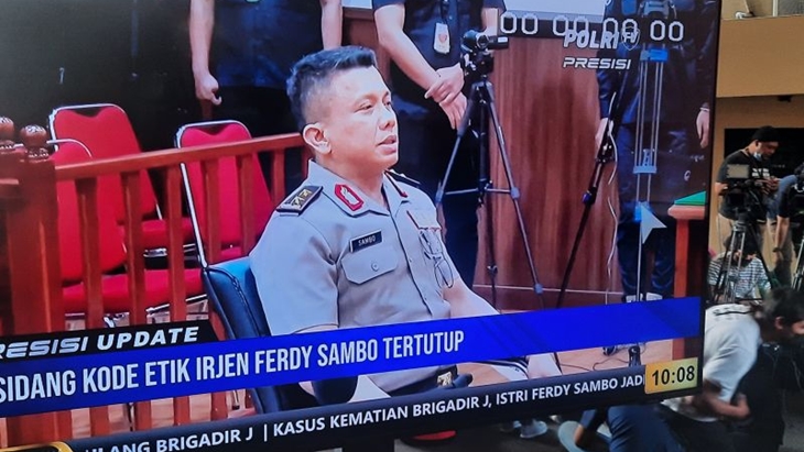 Pemecatan Ferdy Sambo Mampu Pulihkan Kepercayaan Publik