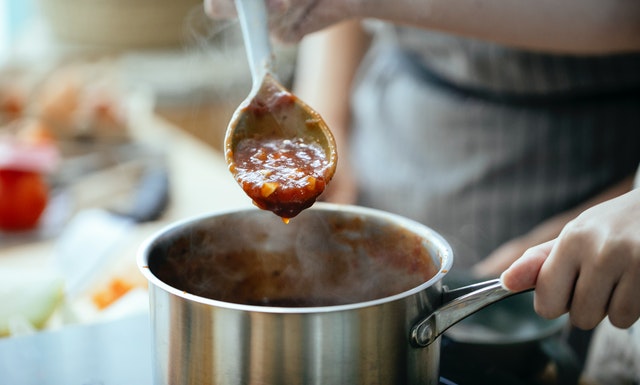 cooking pasta
