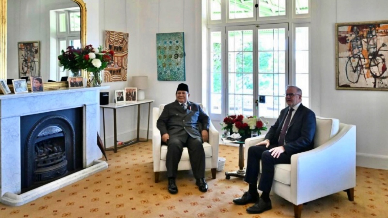 Prabowo Bertemu PM Australia Anthony Albanese di Sydney, Bahas Penguatan Kerja Sama Strategis