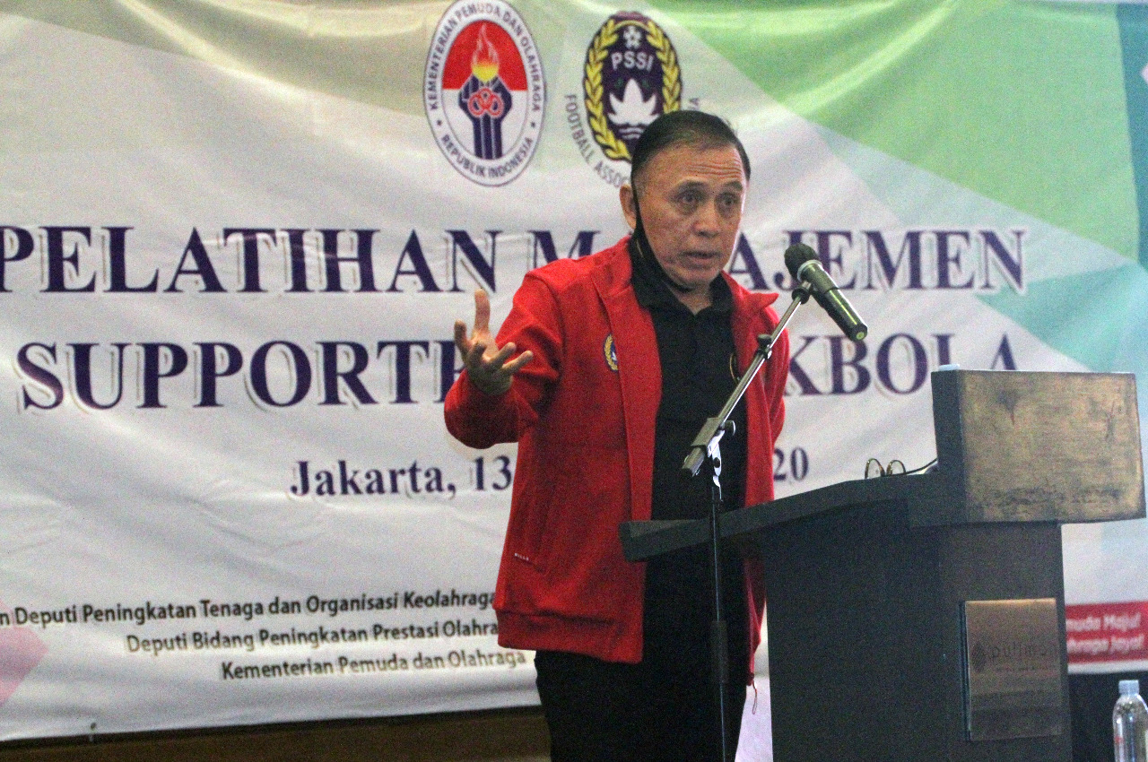 Liga 1 Kembali Dimulai, Ketum PSSI Imbau Suporter tidak Nobar dan Datang ke Stadion