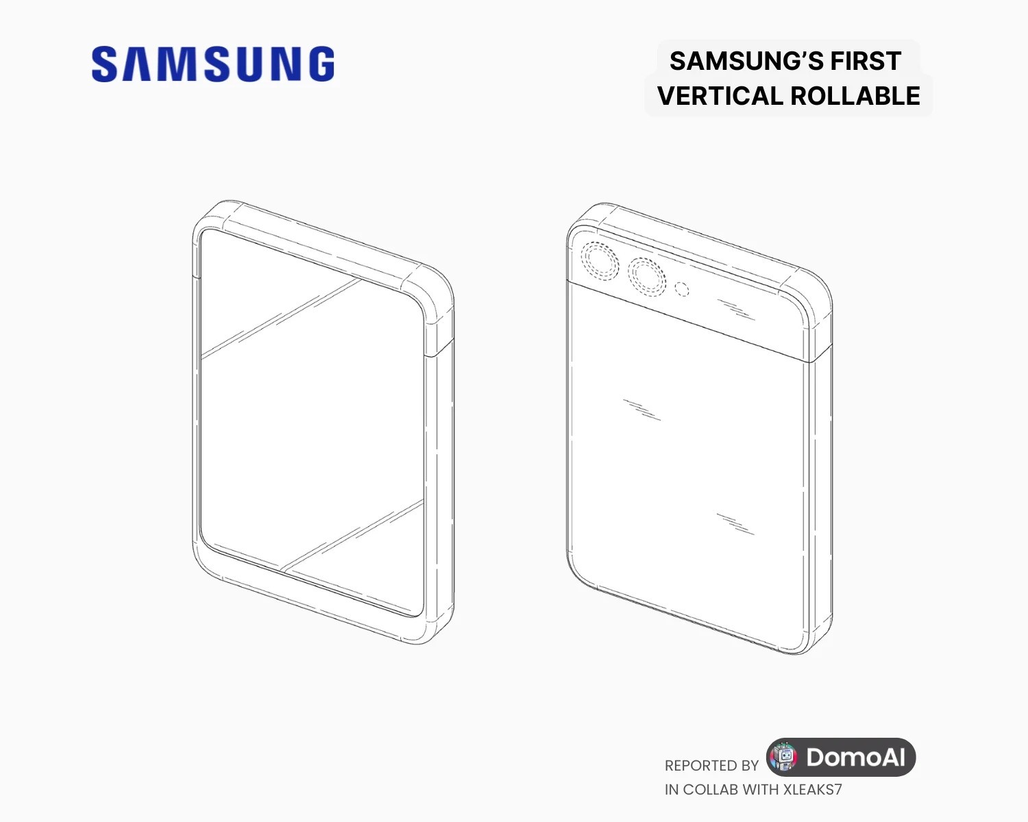Samsung Kembangkan Konsep Ponsel Layar Gulung, ini Penampakannya