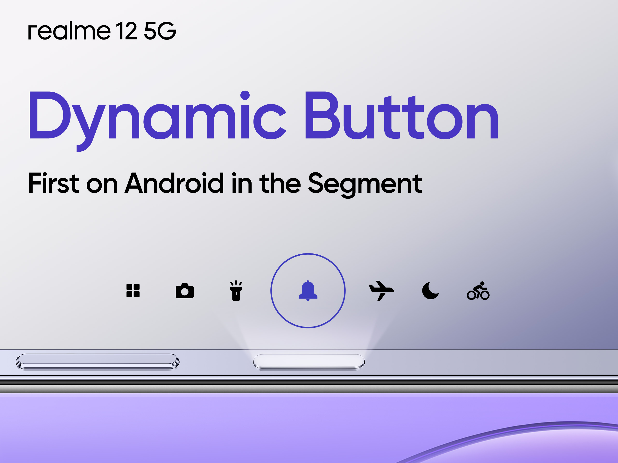 realme 12 5G Hadir dengan Android First Dynamic Button