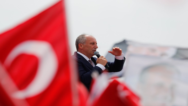 Pemimpin Oposisi Turki Muharrem Ince