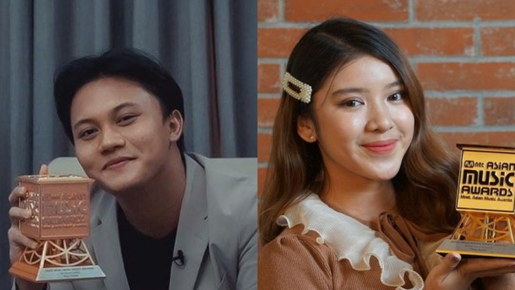 Tiara Andini dan Rizky Febian Raih Penghargaan di MAMA 2020