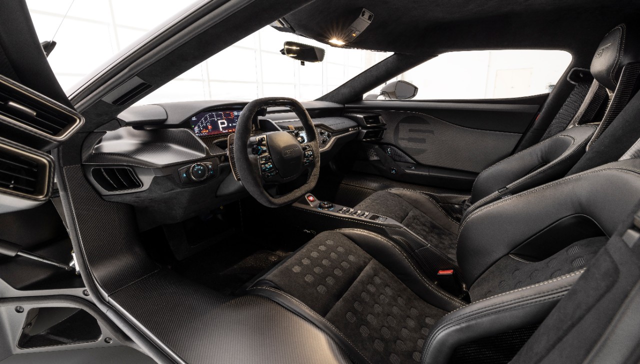 Interior Ford GT Holman Moody Heritage Edition