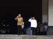 Presiden Jokowi dan Prabowo Resmikan Graha Utama Akademi Militer