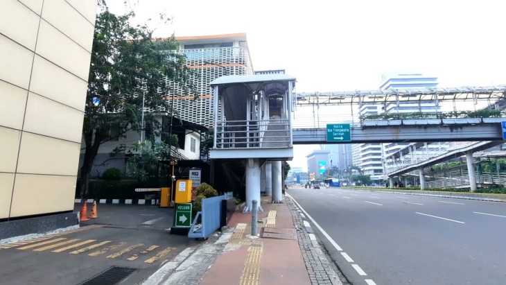 JPO Sarinah, Jembatan Penyebrangan Pertama di Jakarta