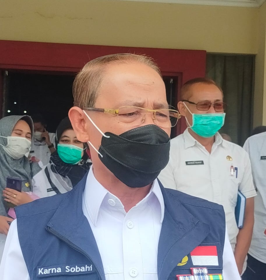 Bupati Majalengka Karna Sobari. (Mauritz)