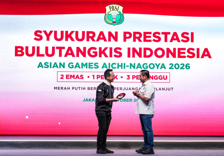 PBSI Guyur Bonus Miliaran Rupiah untuk Skuad Bulu Tangkis Indonesia Usai Lampaui Target Emas Asian Games 2026