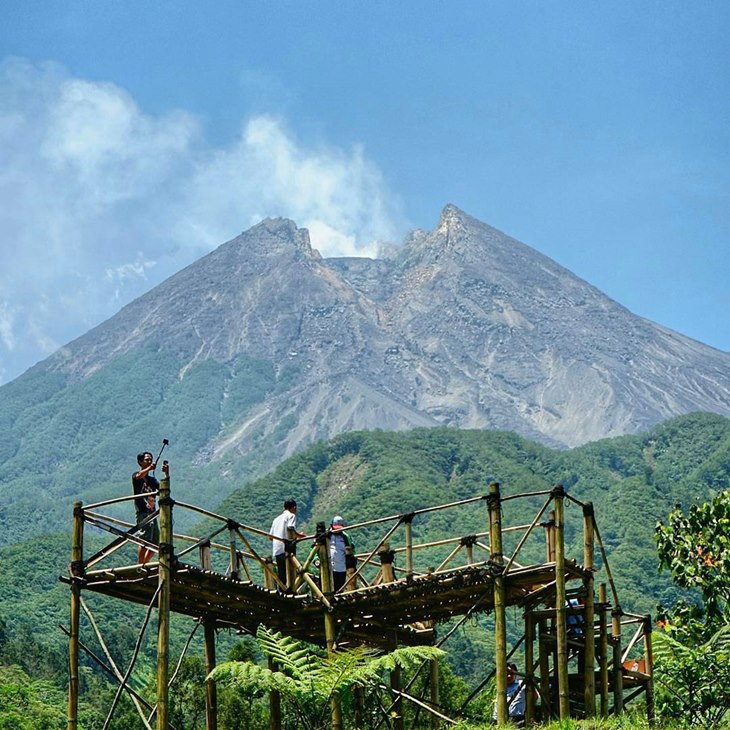gunung merapi