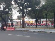 Demo Buruh Dekat Istana Negara, Polisi Alihkan Sejumlah Arus Lalu Lintas