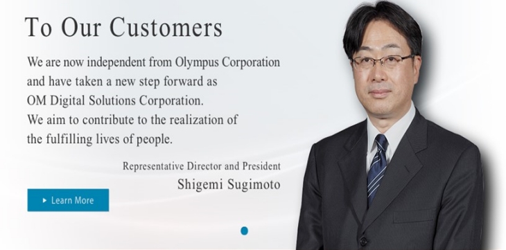 Pemberitahuan Pimpinan Perusahaan Saat Berpisah Dengan OIympus Corporation 1 Januari 2021 Silam.  (Foto: om-digitalsolutions.com)