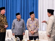 Prabowo Gelar Makan Malam Bersama para Mantan Presiden dan Ketum Parpol