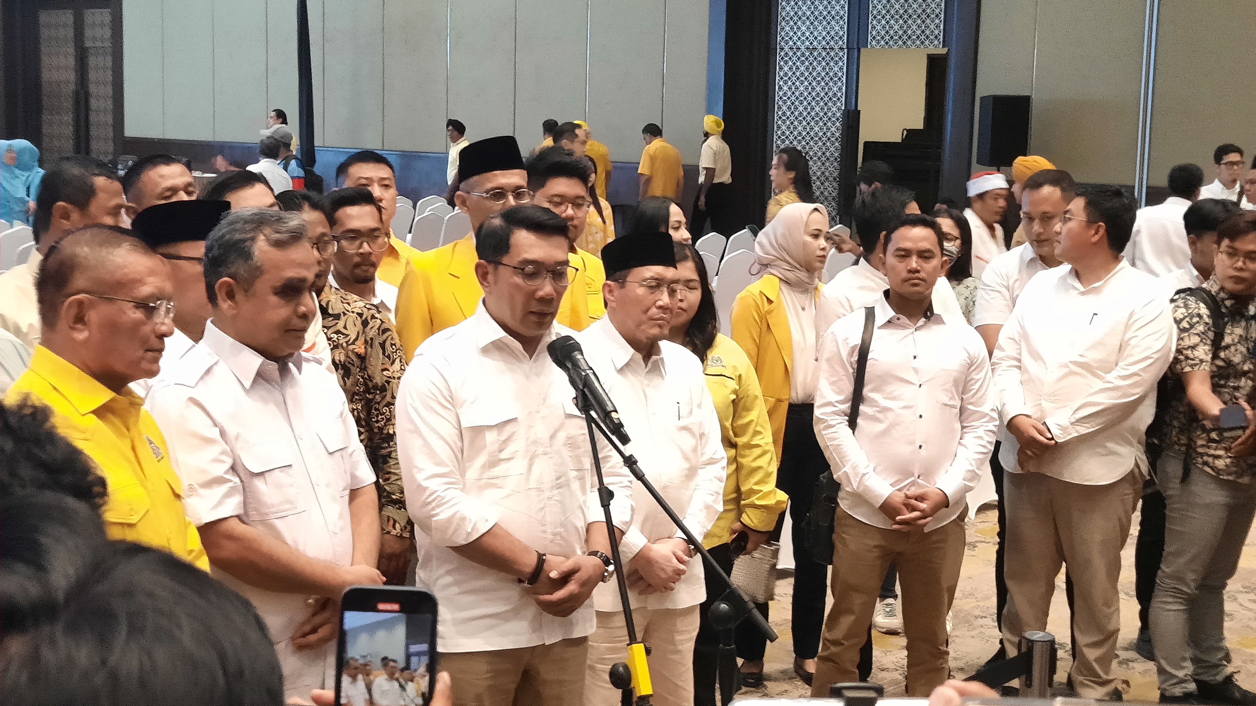 Ridwan Kamil Janji Lanjutkan Program Jokowi hingga Anies di Jakarta
