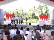 Jokowi Groundbreaking Kantor BTN di IKN