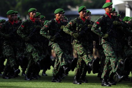 Ilustrasi pasukan TNI