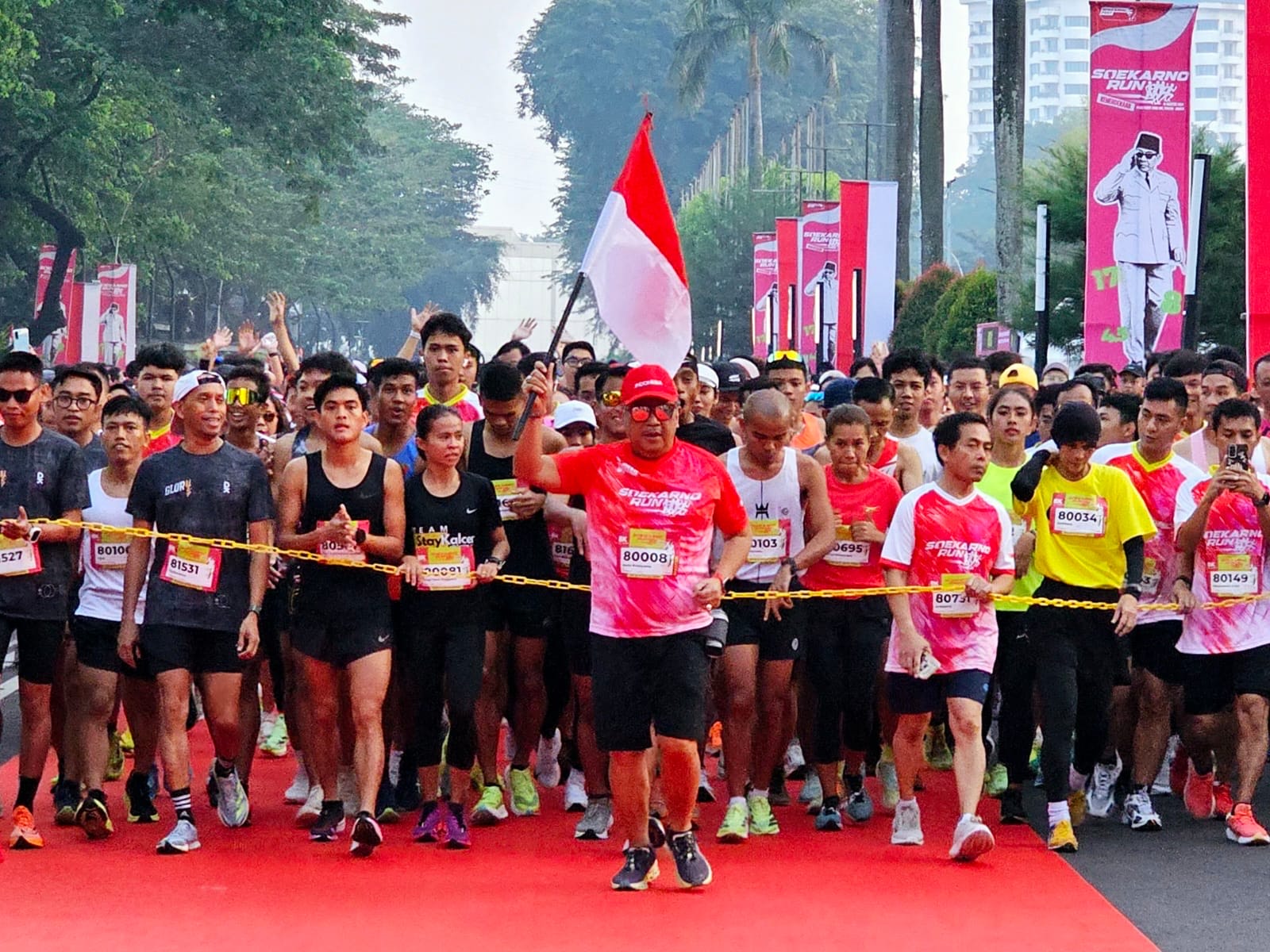 PDIP Resmi Gelar Soekarno Run, Hasto: Berlari di Atas Kaki Sendiri