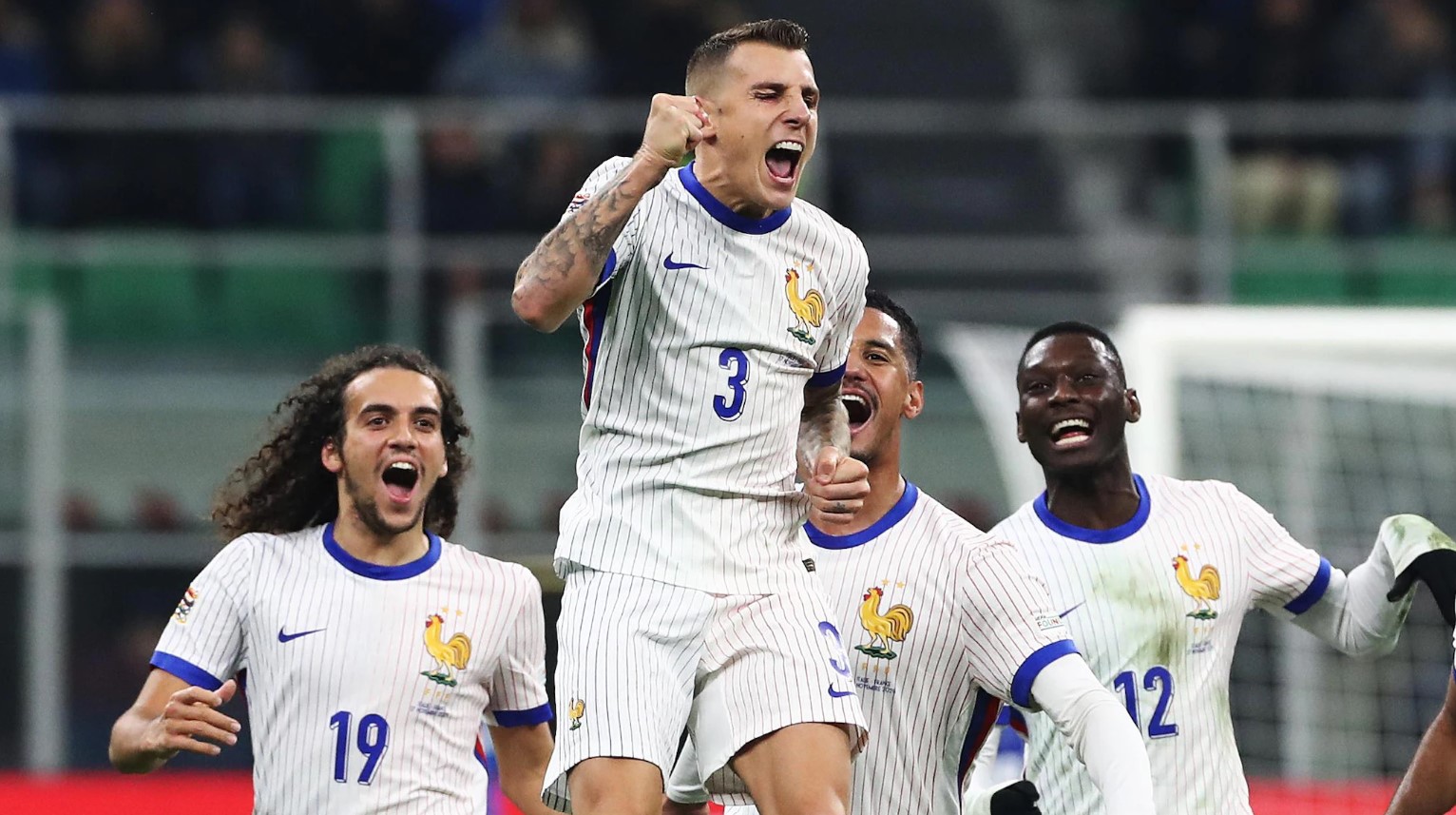 Hasil UEFA Nations League: Perancis Gebuk Italia, Israel Tumbangkan Belgia 