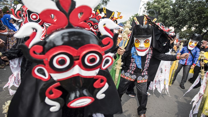 Peserta Karnaval AA 2018