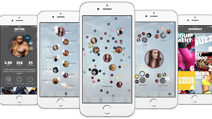 GYMDER, Aplikasi Social Fitness Mirip Tinder