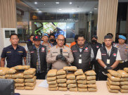 Polres Jakut Gagalkan Peredaran 77 Kilogram Ganja