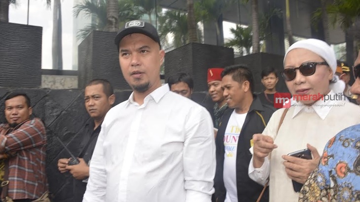 Ahmad Dhani bersama Ratna Sarumpaet
