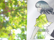 Ketika Ilustrasi Fotografi Berpadu dengan Potongan Kertas Tradisional Jepang