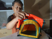 Wisata Alam Bebas Tak Kunjung Dibuka, Produksi Tenda Dome Berubah ke Miniatur