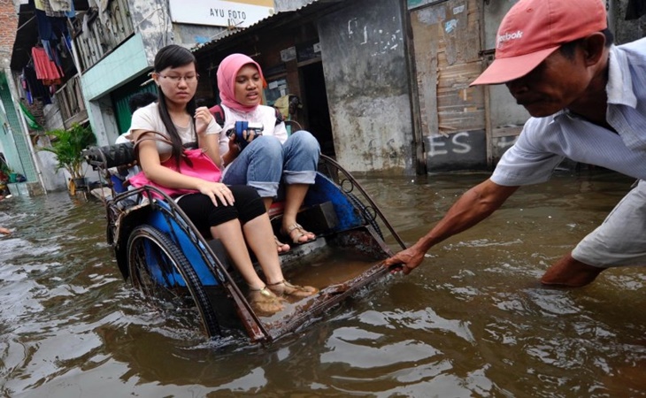 Banjir rendam sebagian wilayah Jakarta