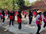 Gerakan Senam di Perdesaan Wujudkan Misi 'Desa Sehat, Negara Kuat'