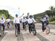 Anies Baswedan Ikut Koarmabar Fun Bike 2017
