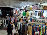 Gedung Blok A Pasar Tanah Abang Tutup 10-21 April