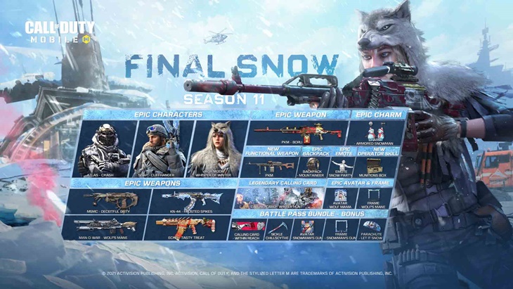 Call of Duty Mobile Season 11 Hadirkan Nuansa Musim Dingin