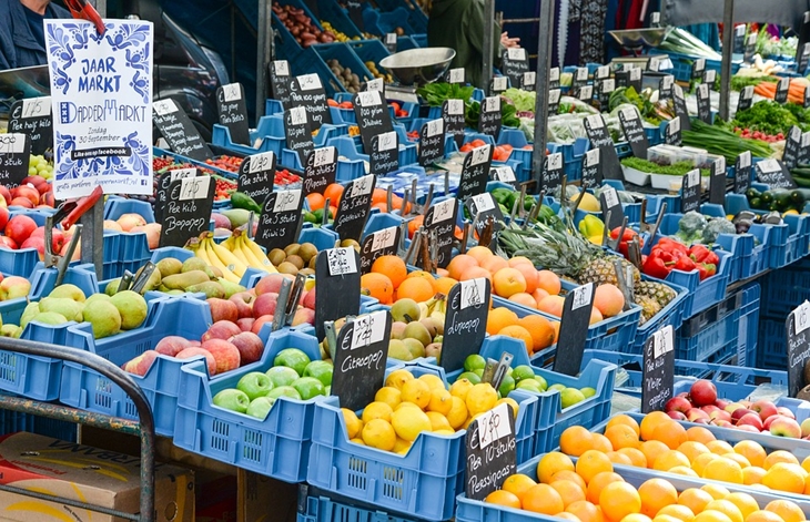 Pasar Albert Cuyp pasar paling keren di Amsterdam. (Foto: Pixabay/Skitterphoto)