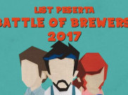 Inilah Para Peserta Battle of Brewers 2017