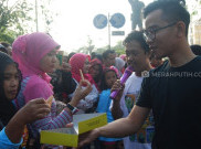 Gibran Perkenalkan Menu Baru Markobar di Car Free Day 