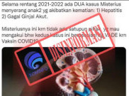 [HOAKS atau FAKTA]: Gangguan Ginjal Akut Muncul Akibat Vaksin COVID-19