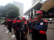 Aksi Demo Buruh Geruduk KPK Tuntut Pengungkapan Kasus Dugaan Suap Tenaga Kerja Asing (TKA) Kemenaker 