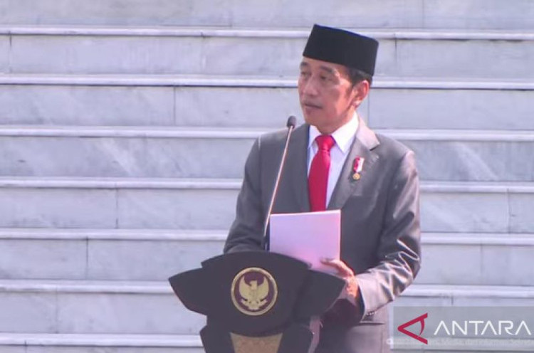 Jokowi Minta Para Perwira TNI dan Polri Bawa Indonesia Menjadi Negara Maju