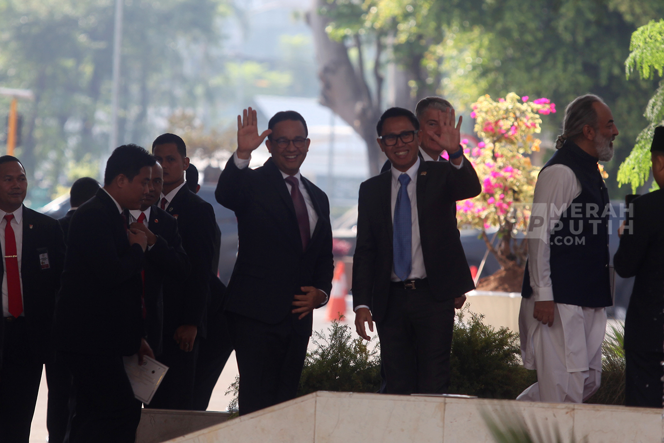 Anies Bawedan Hadiri Sidang Pelantikan Presiden dan Wakil Presiden RI