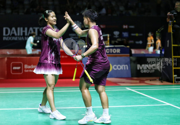 Indonesia Masters 2026: Lolos 8 Besar, Lanny/Apri Kalahkan Duo China Bao Li Jing/Li Yi Jing