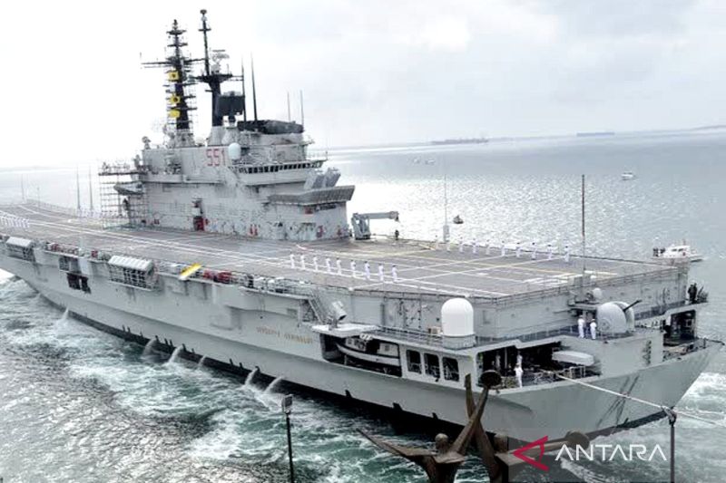 Jejak Pertempuran Kapal Induk KRI Gajah Mada di Bawah Militer Italia Sejak 1985